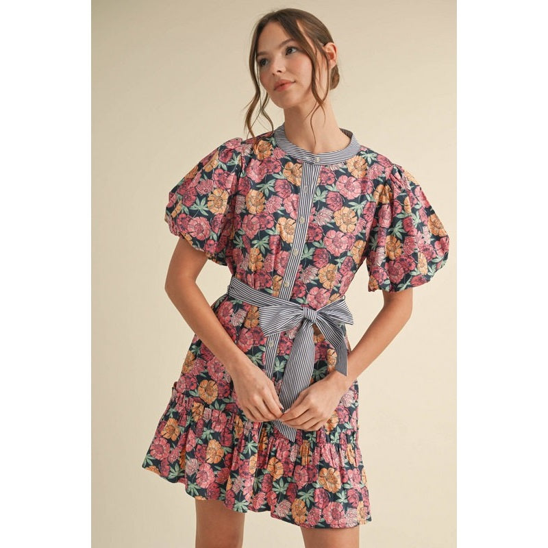 Flower Print Dress