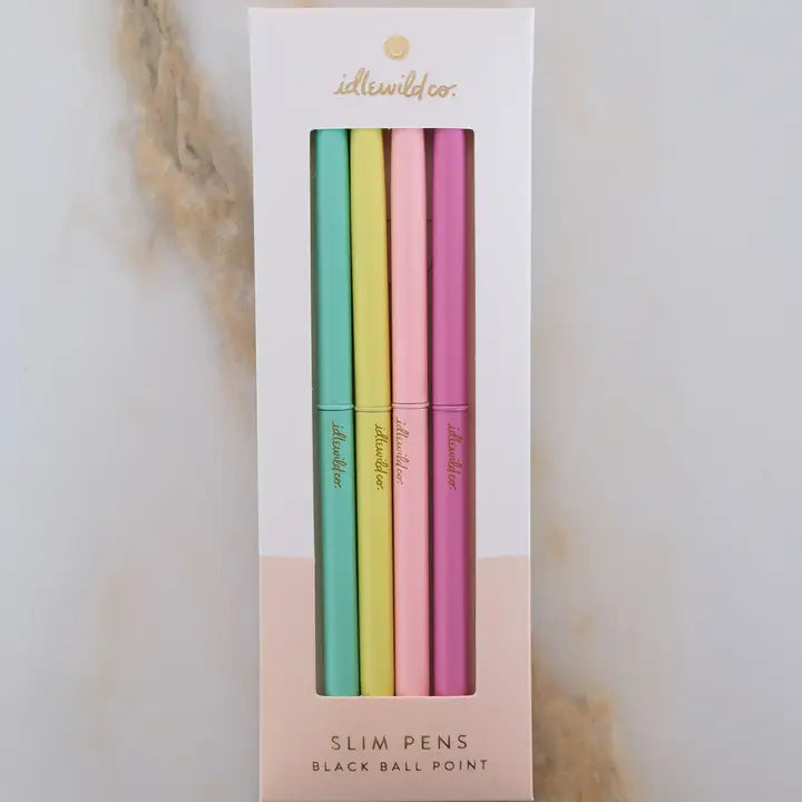 Slim Pens Set of Four