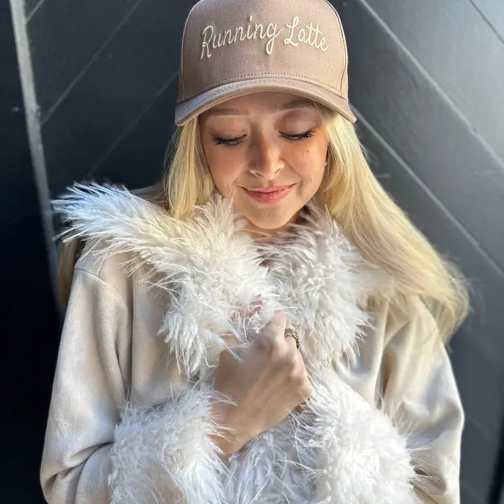 Running Latte Vintage Hat