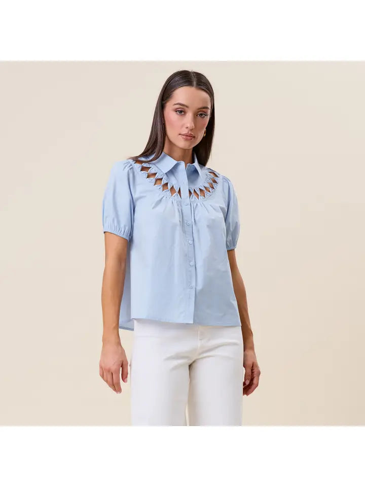 Cutwork Blouse