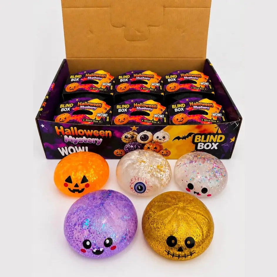 Halloween Slow Rise Glitter Dumpling Squishy