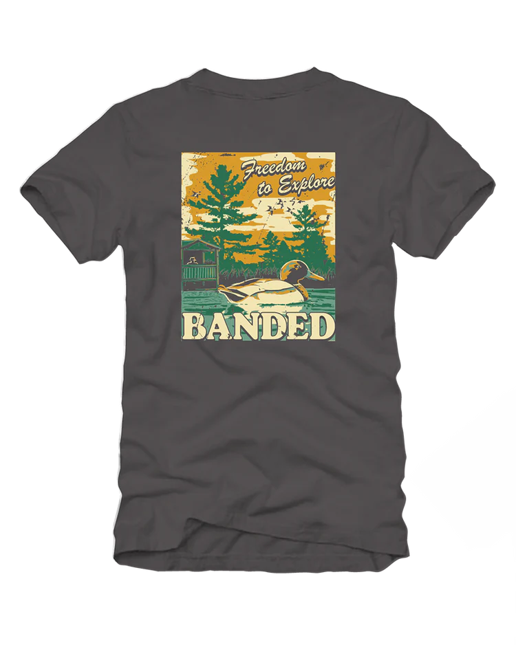 Duck Blind Poster Short Sleeve Tee