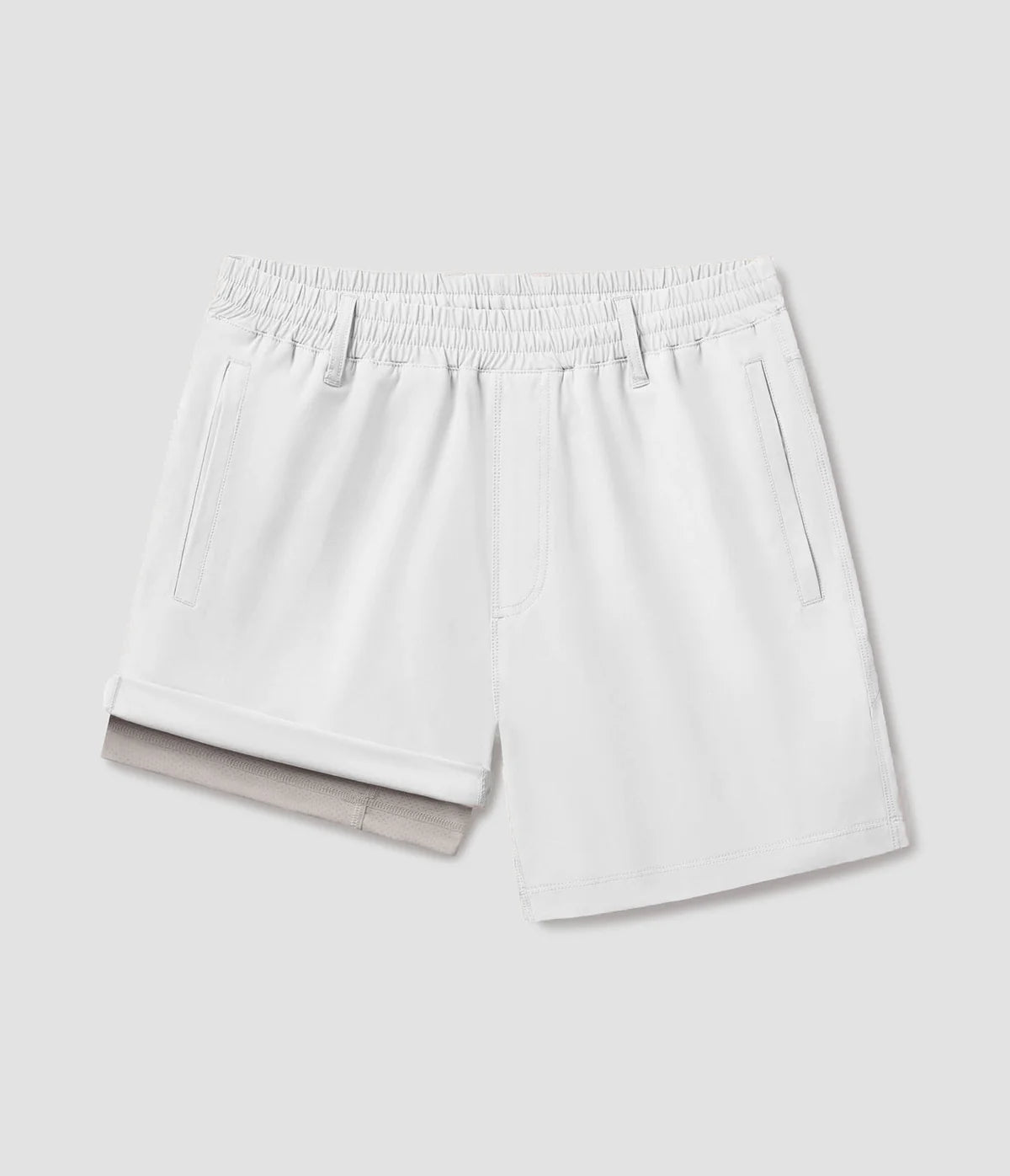 Everyday Hybrid Short With Belt Loops