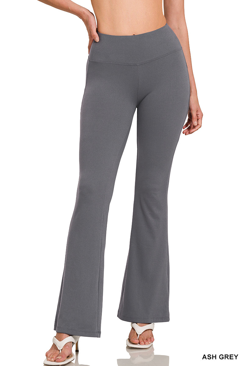 Buttery soft flare leg high waist yoga pants