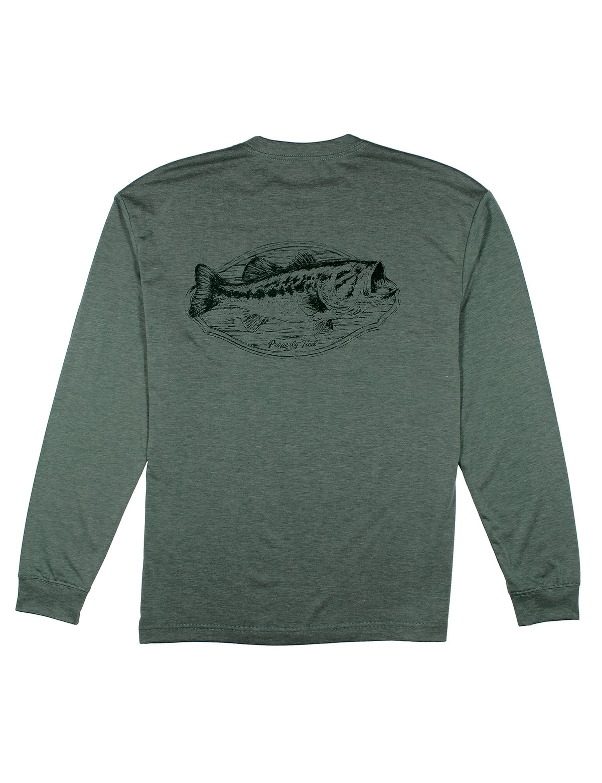 Portland Pocket Tee LS Bass Mount