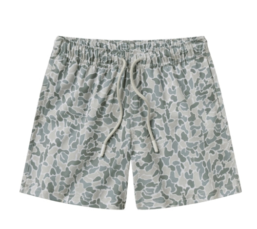 Boys Hooked On Camo Swim Shorts