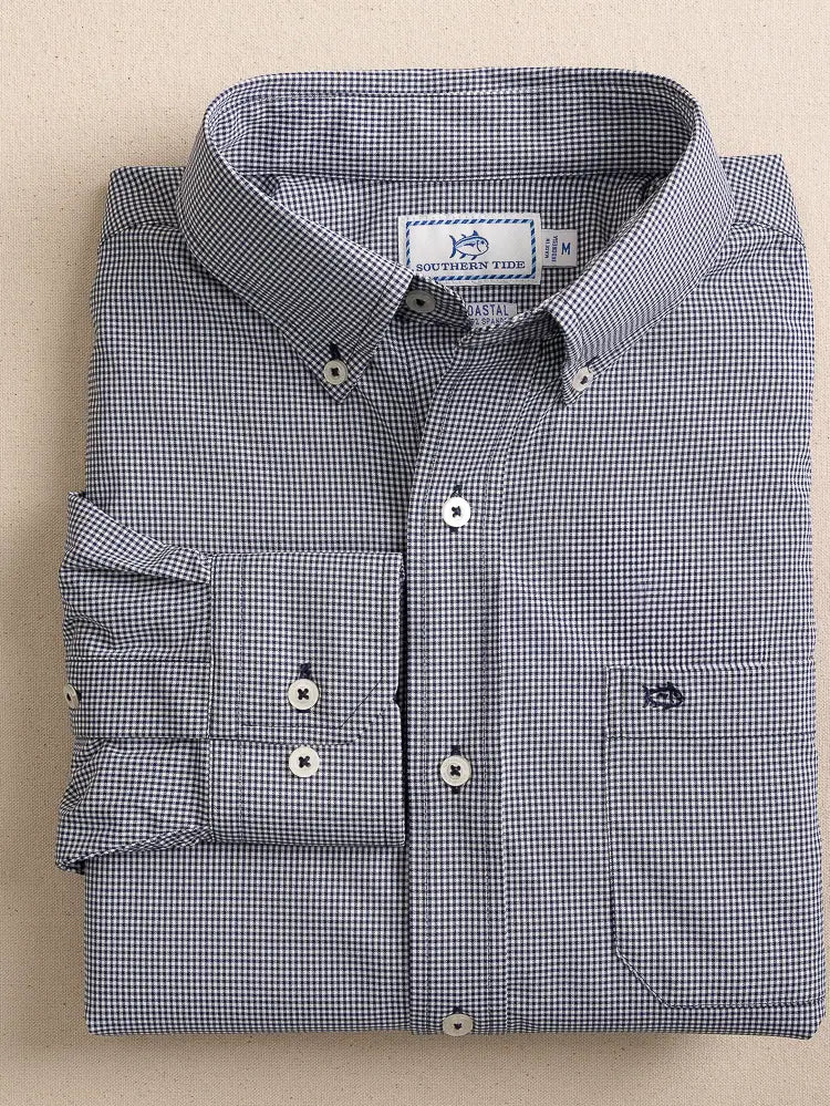 Point Pinos Micro Gingham Sportshirt