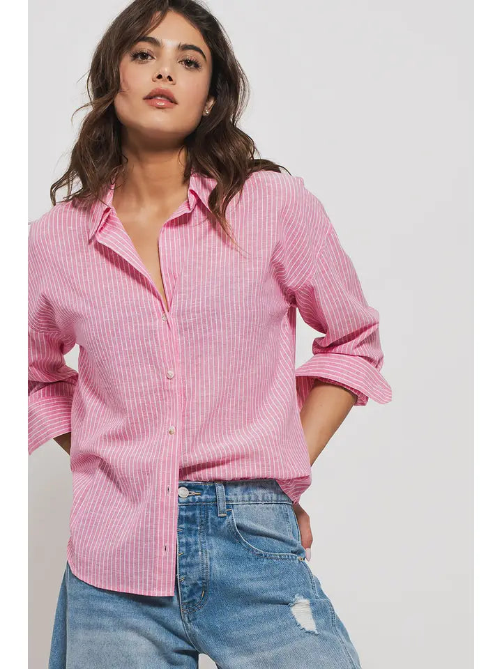 Timeless Pinstripe Shirt