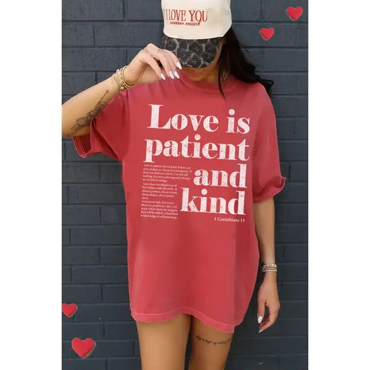 Love Is Patient and Kind Tee