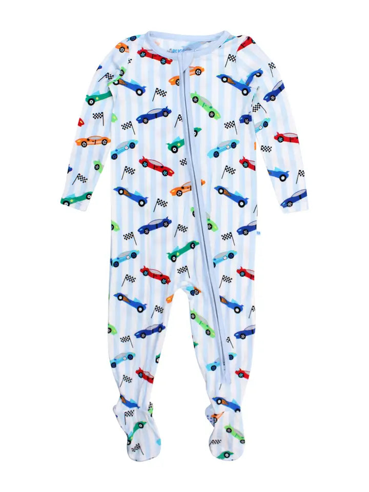 Baby Boys Let's Roll Bamboo Sleeper