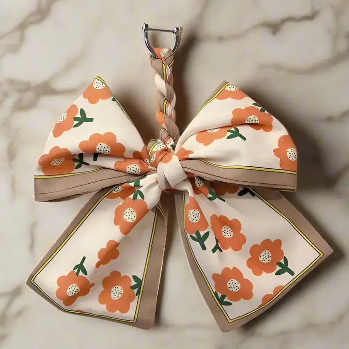 Scarf Bow Purse Charm
