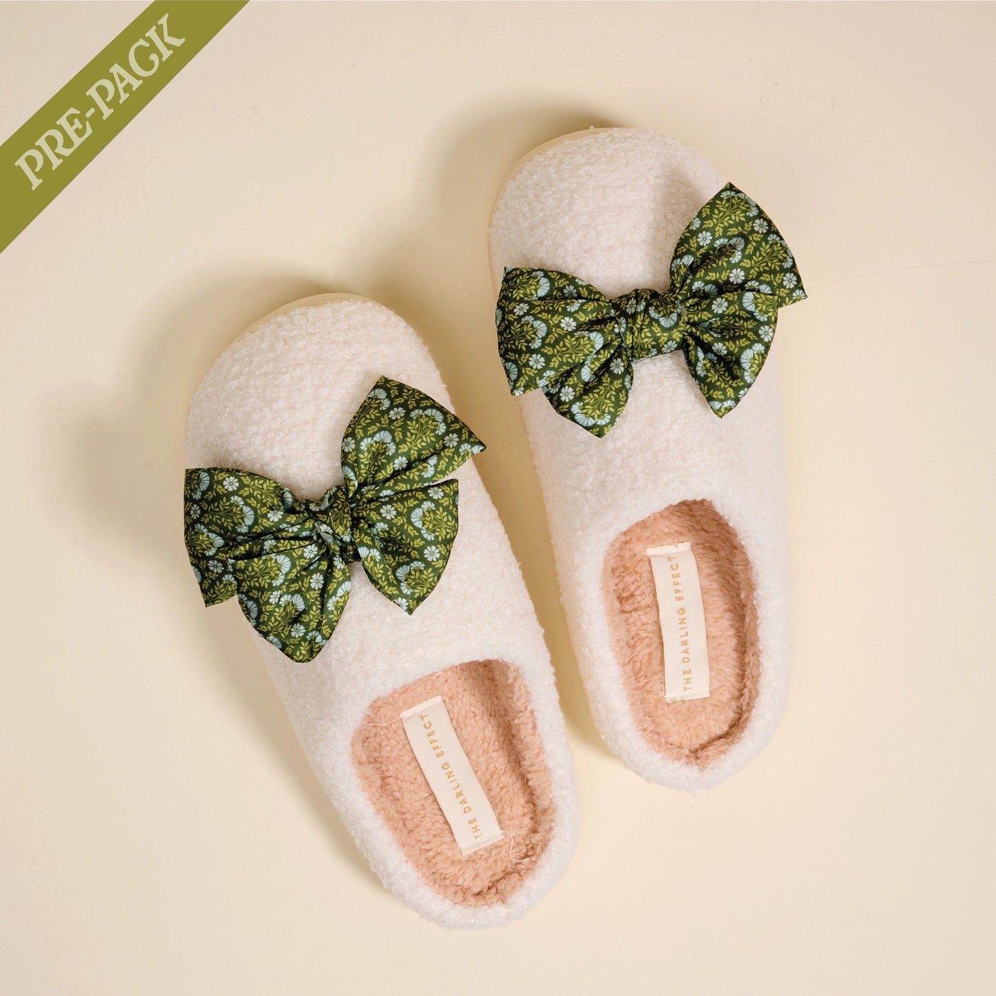 Fuzzy Slippers–Betty Bow