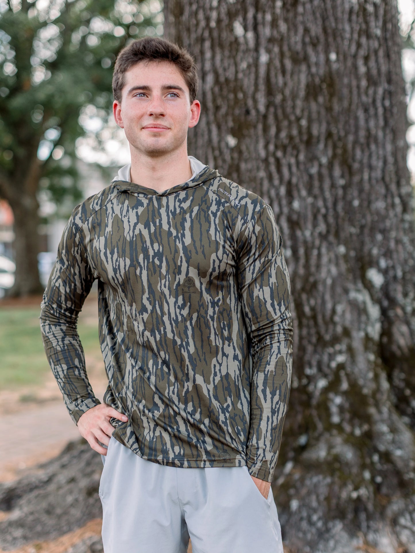 Ravine Hoodie Mossy Oak Original Bottomland - PROPERLY TIED