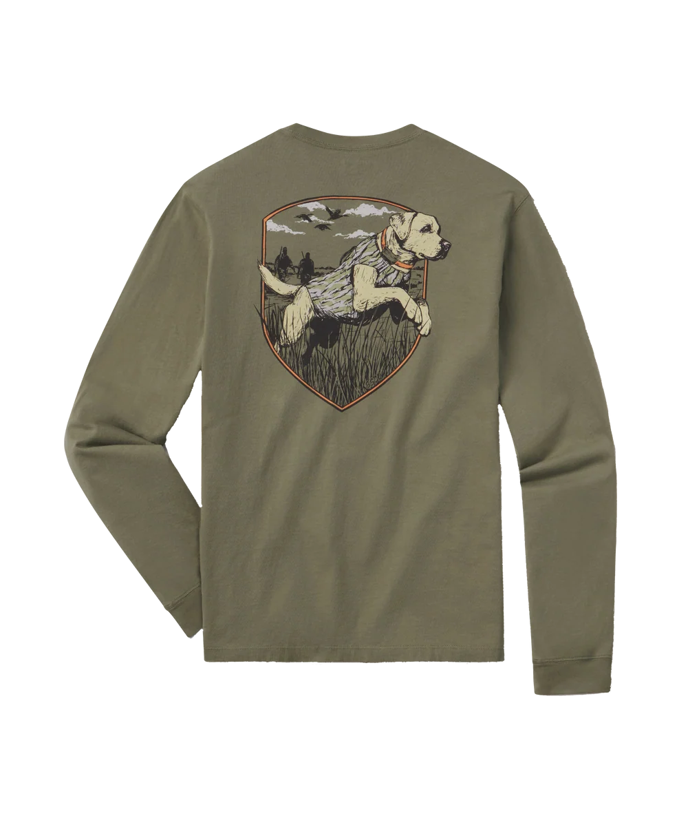 Youth Bayou Retriever Tee LS - SSCO