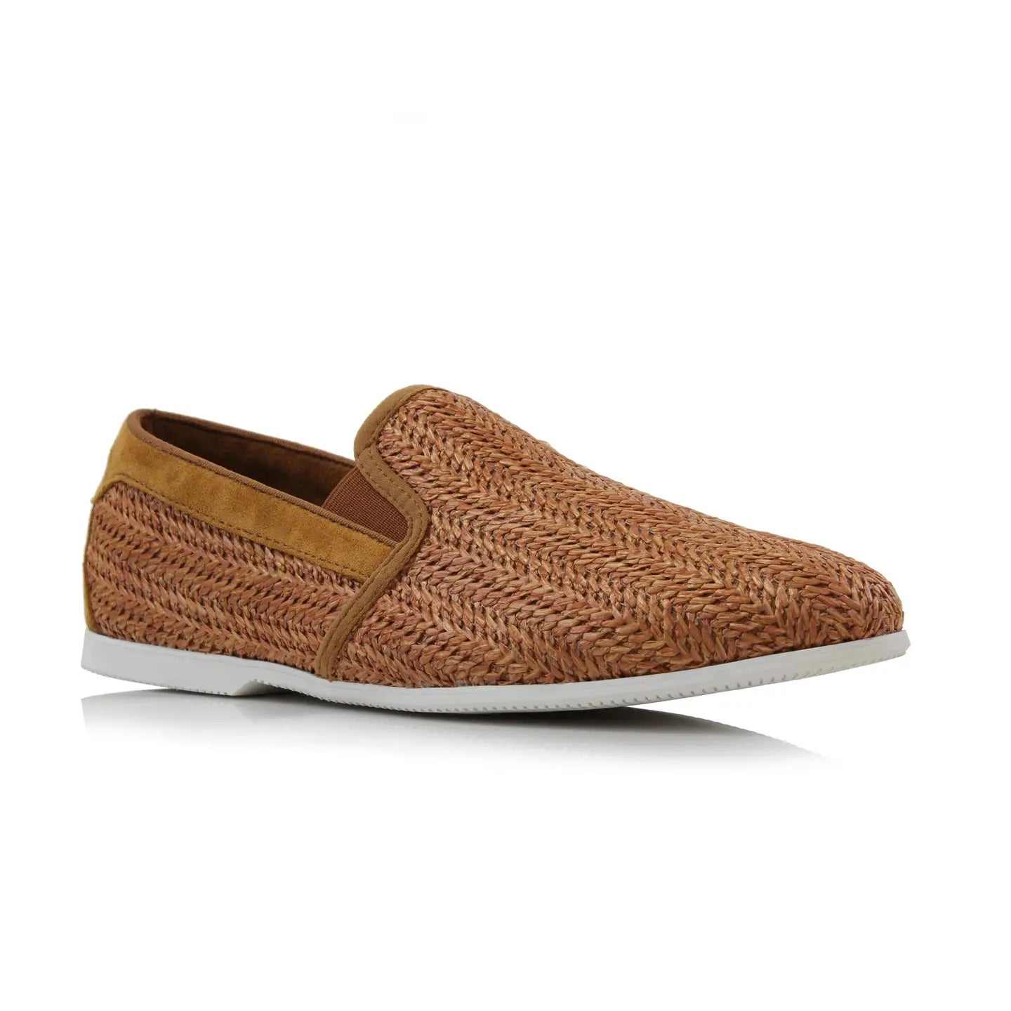 Men's Knitted Pattern Loafers