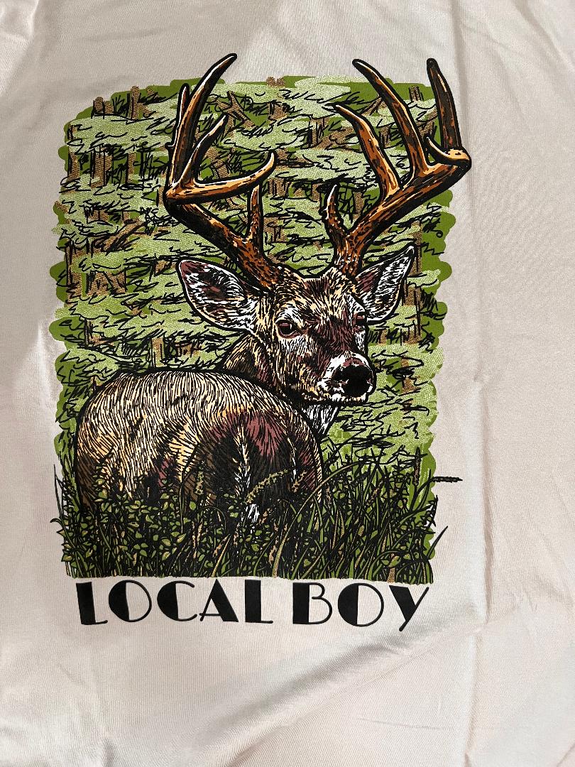 Deer Local Boy t-shirt