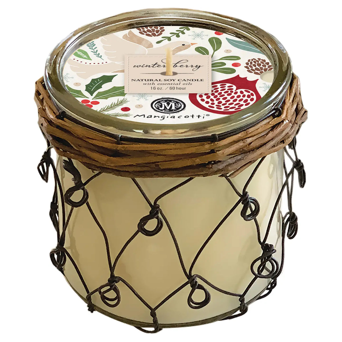 Winter Berry Farmhouse Soy Candle 16oz