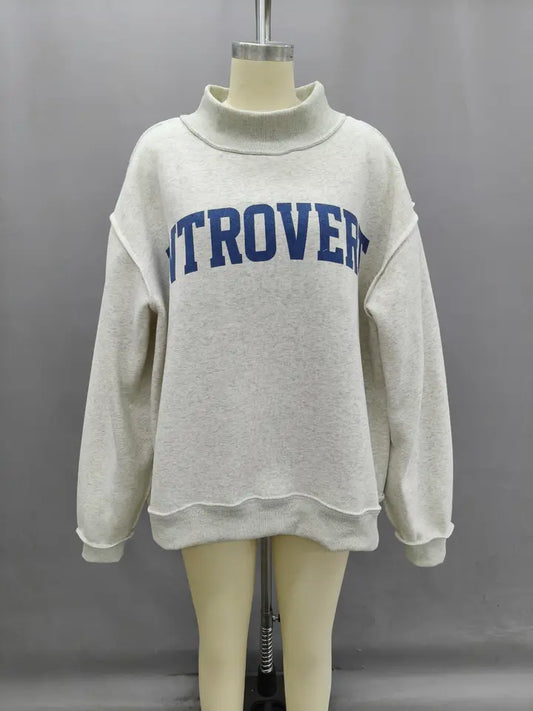 'introvert & Extrovert' Reversible Sweatshirt