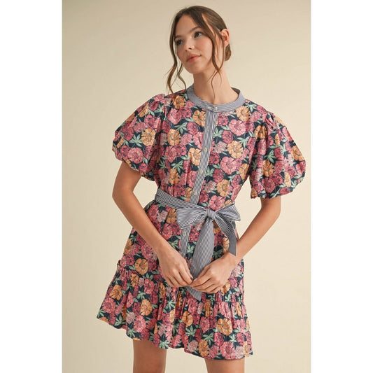 Flower Print Dress
