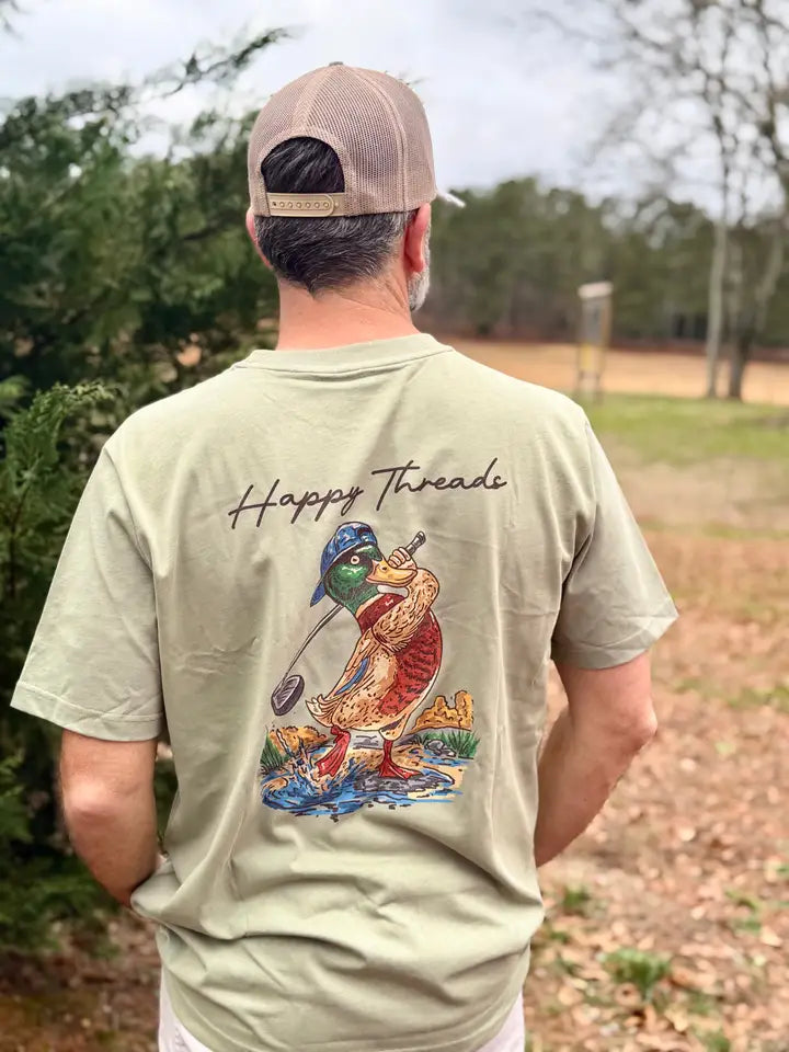 Golfing Duck T-Shirt