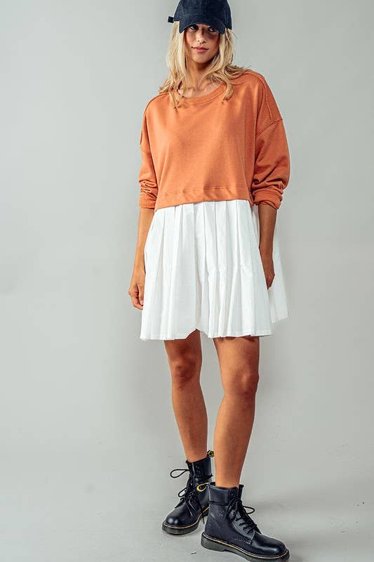 FLOAT SWEATER DRESS