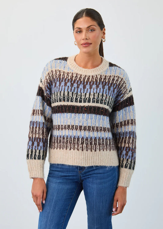 Après-Ski Jacquard Sweater, Winter Intarsia