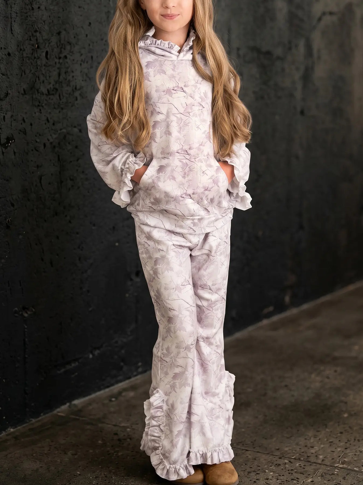 Kids Light Gray Camo SET