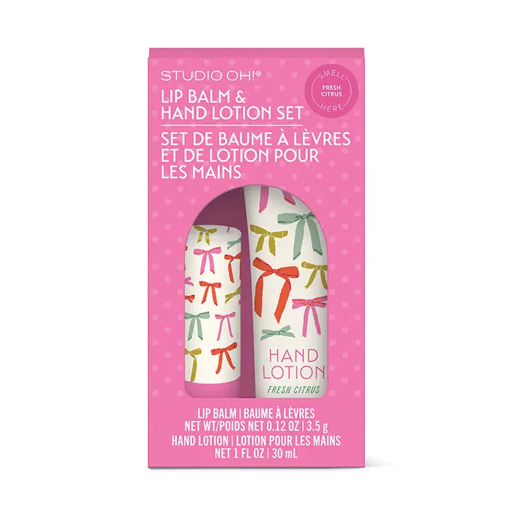 Lip Balm & Hand Lotion Set