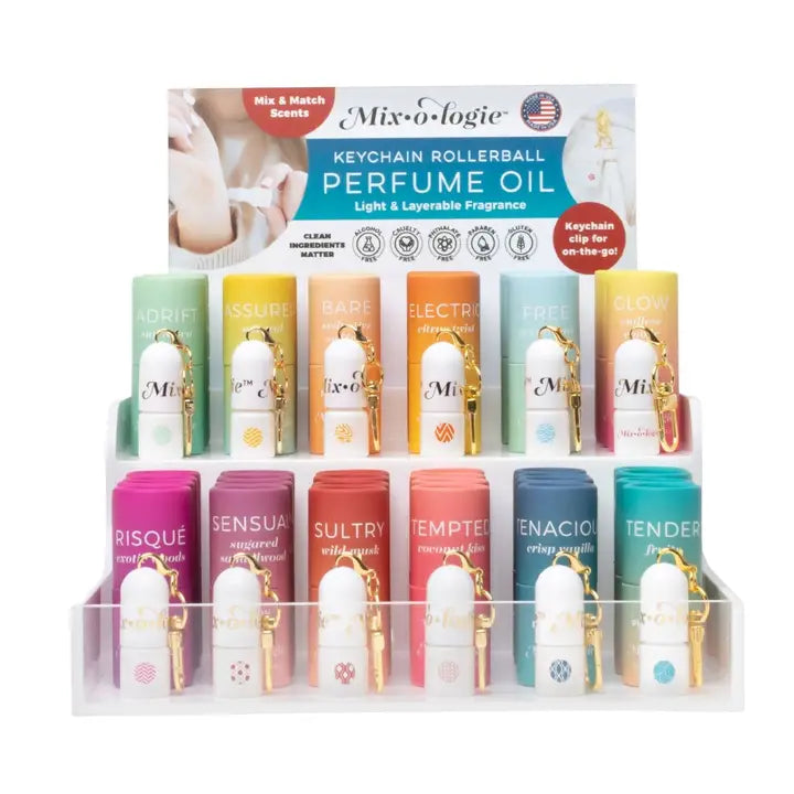 Keychain Mini Rollerball Perfume - MIXOLOGIE