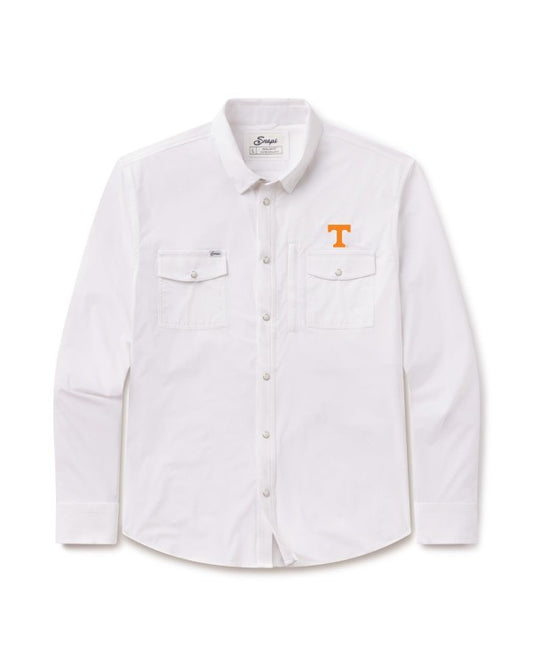 Tennessee Tailgater Pearl Snap Button Down Long Sleeve Shirt