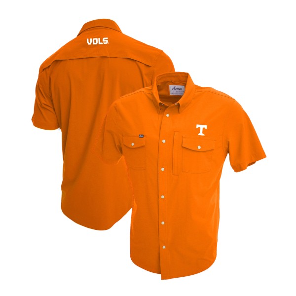 Tennessee Tailgater Pearl Snap Button Down Short Sleeve Shirt