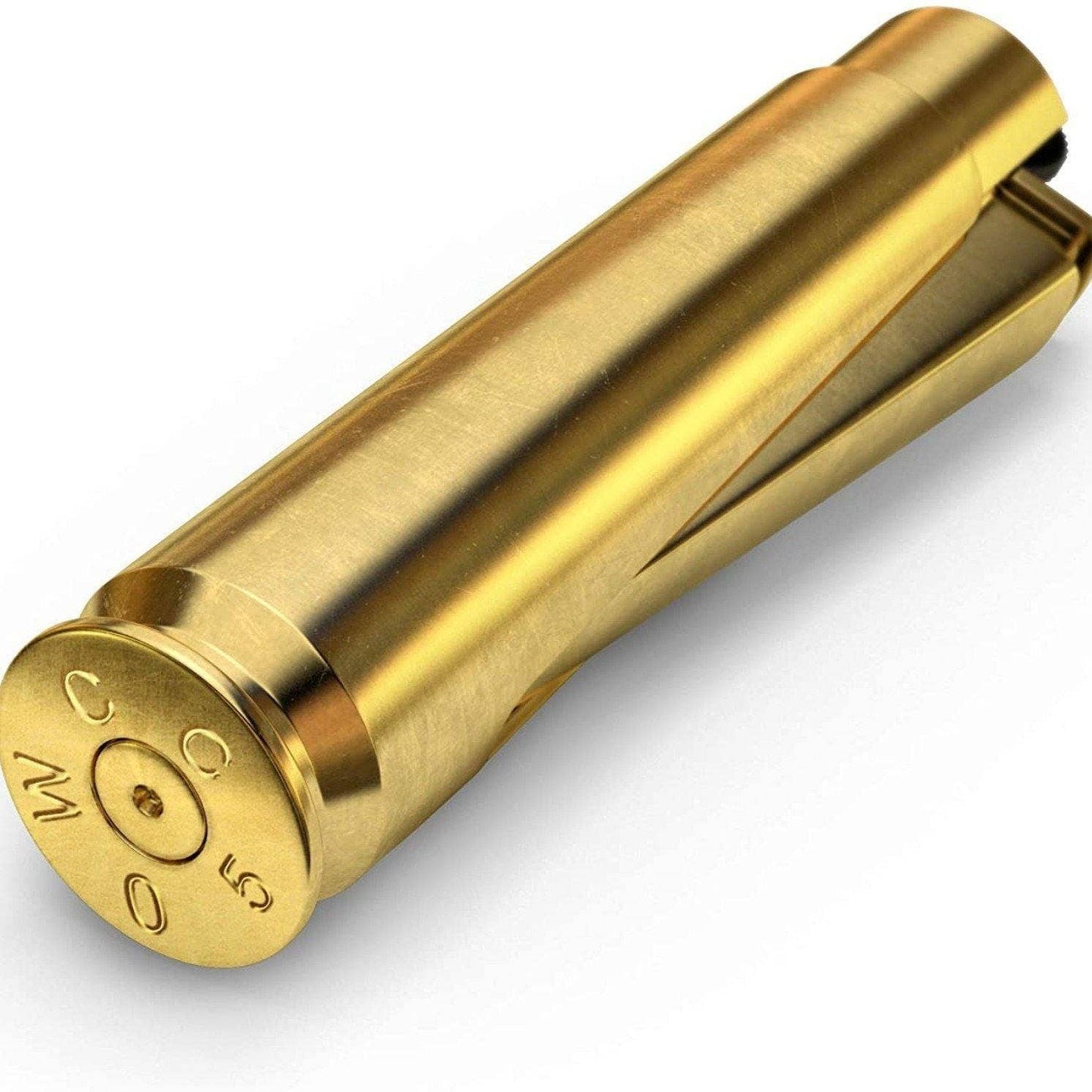 50 Cal BMG Refillable Lighter - Solid Brass