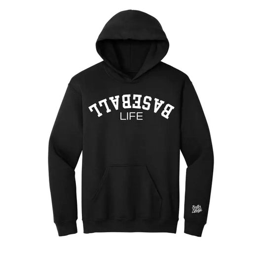 Youth Baseball Hoodie (White)