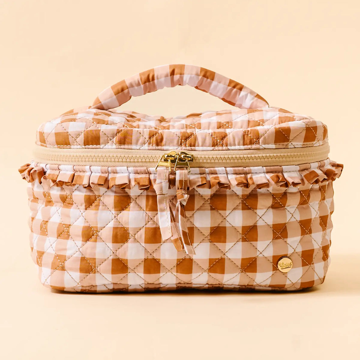 Glam & Go Quilted Cosmetic Bag