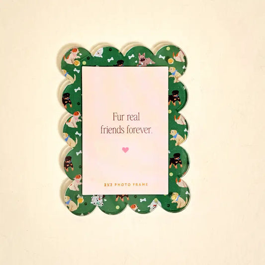 Mini Acrylic Picture Frame Magnet–Dog Days