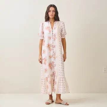Floral Puff Sleeve Dress