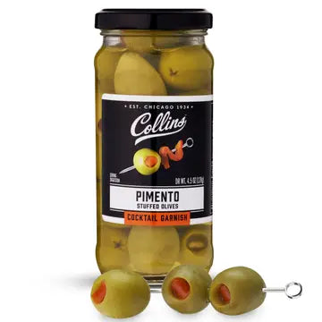 Gourmet Pimento Martini Cocktail & Condiment Olives