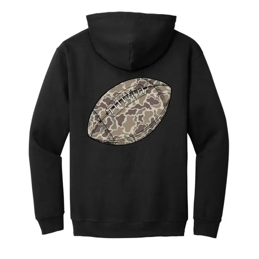 Camo Youth Football Hoodie
