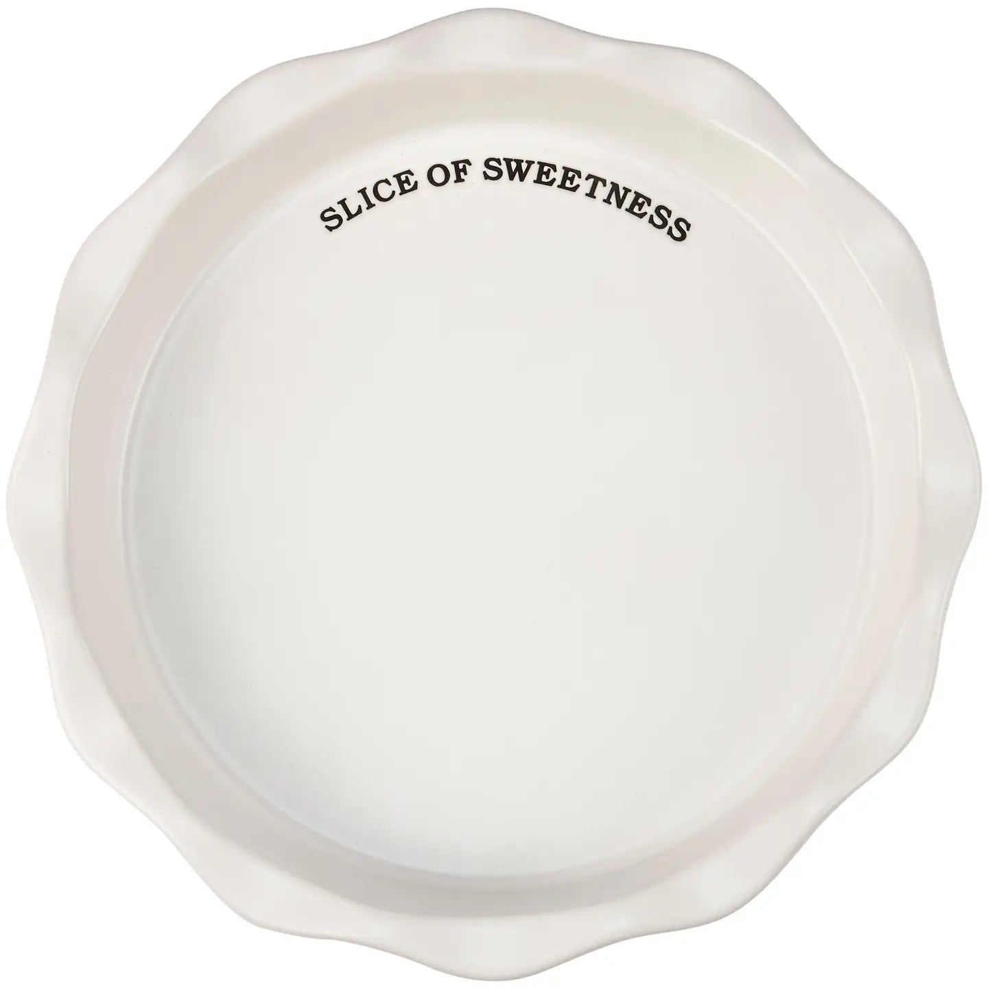 Slice of Sweetness Pie Plate