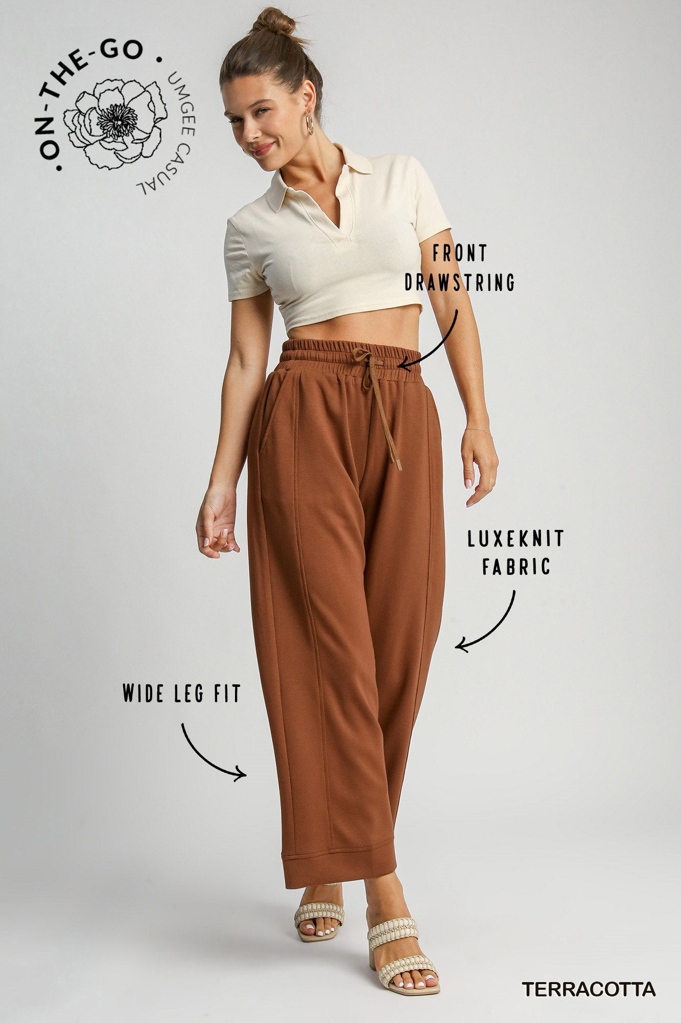 Luxeknit On-The-Go Straight Leg Pants