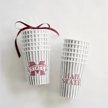 Gracefully Made Art - College Stadium Cup Set