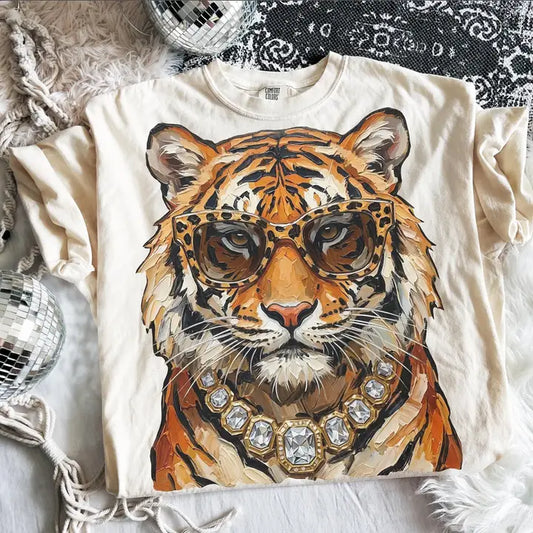 Glam Tiger Graphic Tee