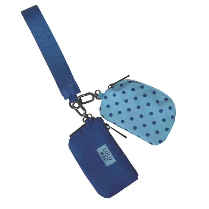 Lulu Mac Double Pouch Wristlets
