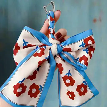 Scarf Bow Purse Charm