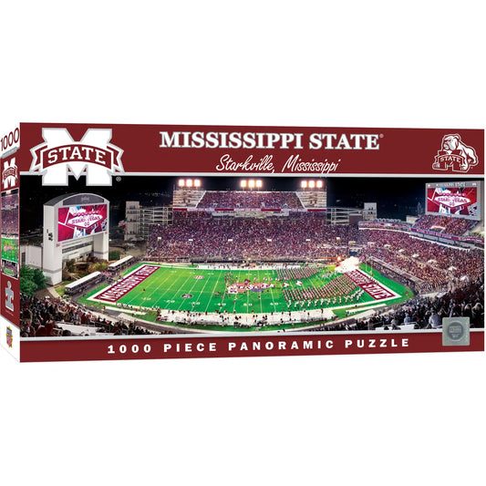 Mississippi State Bulldogs - 1000 Piece Panoramic Puzzle