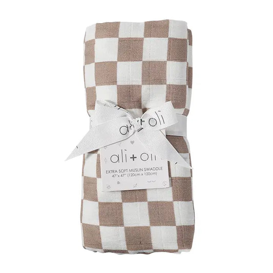 Bamboo Muslin Swaddle Baby Blanket