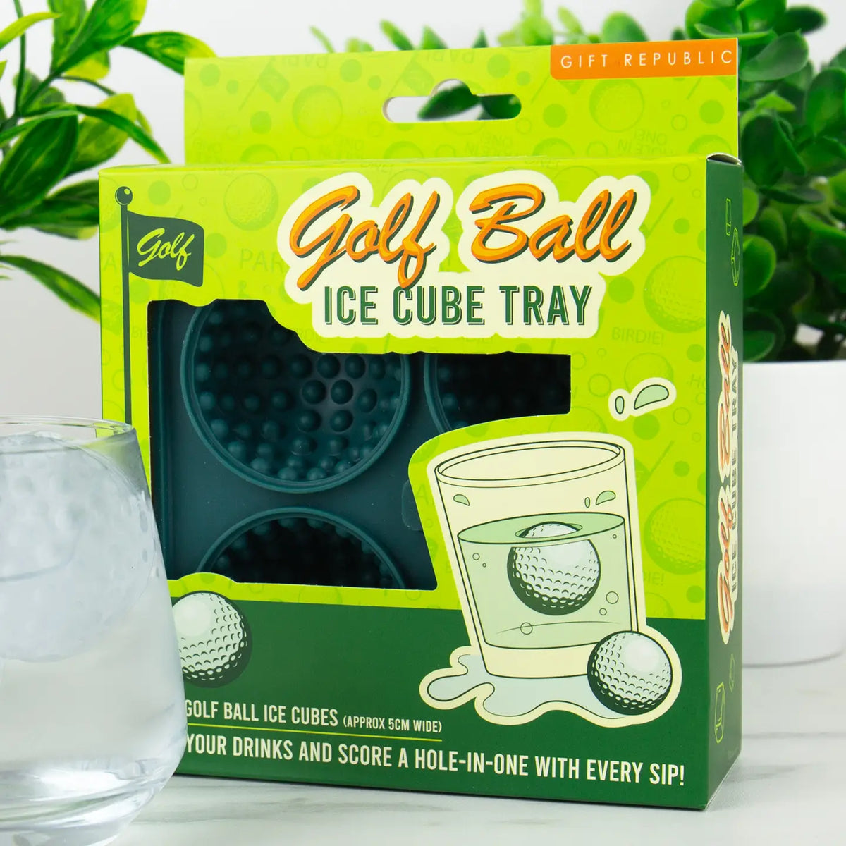 Golf Ball Ice Cube Tray
