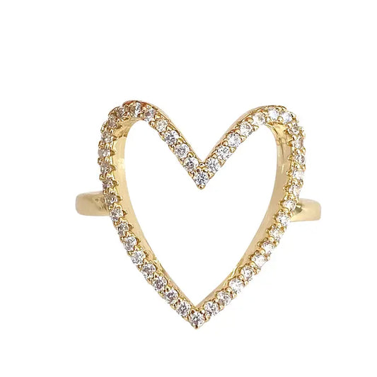 Open Heart Ring