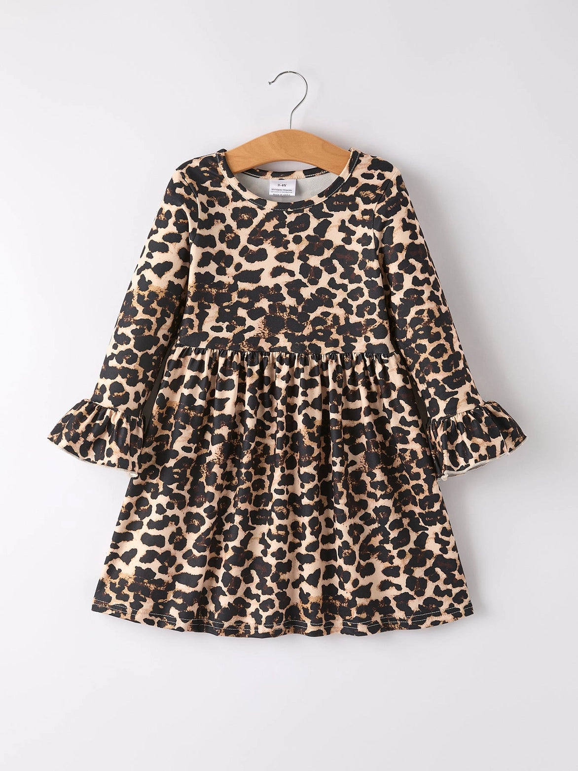 Fall Girls Ruffle Dress