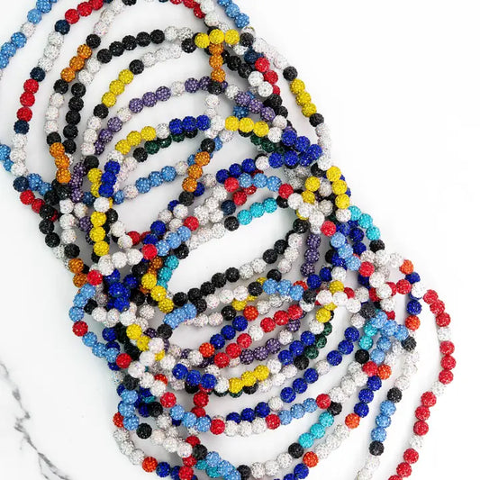 Bling Baseball Necklace